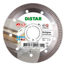 Диск алмазний 7D "Multigres" 1A1R Ø125x1,4/1,0x10x22,23мм для кераміки ТМ "DISTAR"