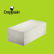 Блок газобетонний D400 400х200х600мм ТМ "СТОУНЛАЙТ" (STONELIGHT) (шт. 0,048м³ / пал. 1,92м³ - 40шт)