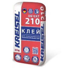 Клей для пінополістиролу (приклеювання) 210 Крайзель (KREISEL) 25 кг