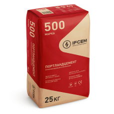 Цемент Івано-Франківськ IFCEM CEM ІІ/А–LL 500Р-Н (42,5 R) 25кг(пал. 1,4т)