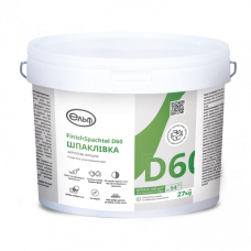 Шпаклівка акрилова "Д 60" ТМ "ЕЛЬФ" (ELF) фінішна 8,0кг (пал. 0,72т)