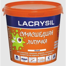 Клей монтажний акриловий "СКАЖЕНА ЛИПУЧКА" (Білий) ТМ "LACRYSIL" 12,0кг