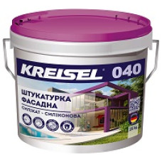 Штукатурка силікатно-силіконова Баранець 1,5мм (база А) 040 Крайзель (KREISEL) 25 кг