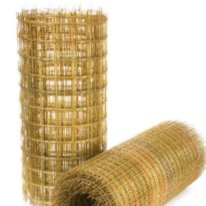 Сітка композитна зі скловолокна Ø3мм 1.0м 100х100мм ТМ "REBAR" (рул. 50м²)